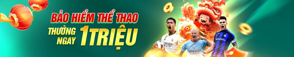 Bảo hiểm thể thao thưởng 1 triệu
