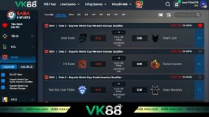 Chơi Cá cược Dota 2 an toàn tại VK88