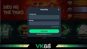 Hướng dẫn cách đăng nhập VK88 chi tiết
