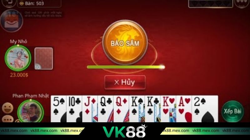 Kinh nghiệm chơi Sâm Lốc VK88 hiệu quả