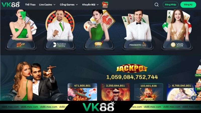 Giới thiệu tổng quan về nhà cái cá cược VK88