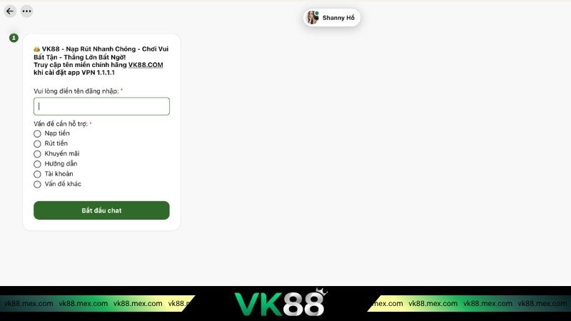 Tổng hợp kênh liên hệ CSKH VK88 nhanh nhất